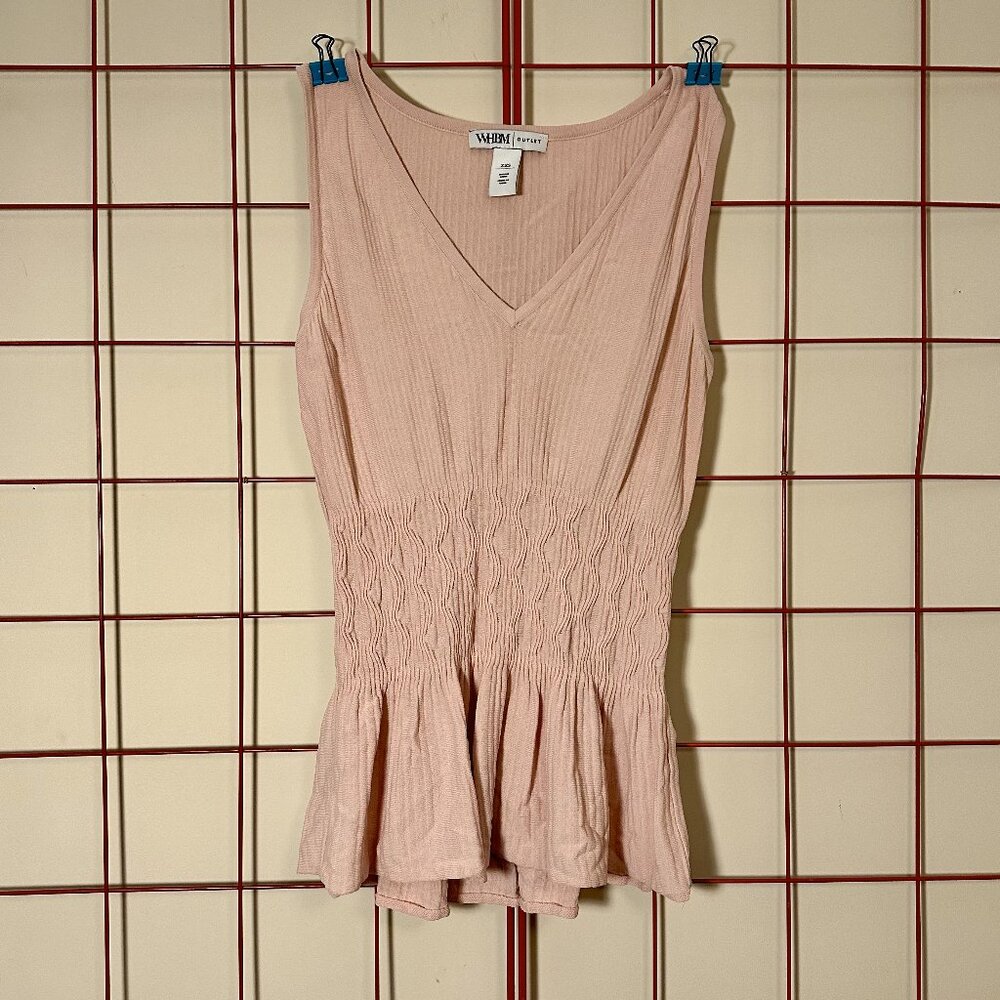 WHBM Outlet Pink Tank -XXS
